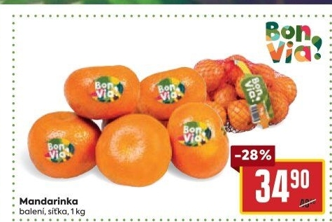 Mandarinky Billa Bonvia