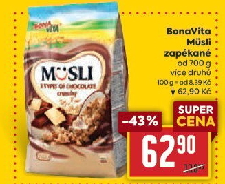 Müsli zapékané Bonavita