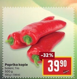 Paprika červená kapie