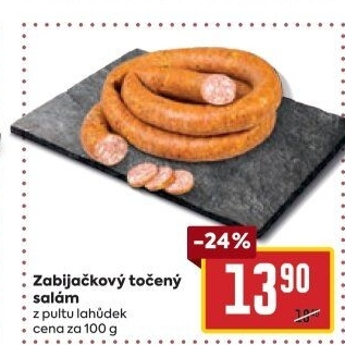 Salám zabijačkový točený