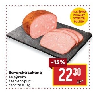 Sekaná bavorská se sýrem