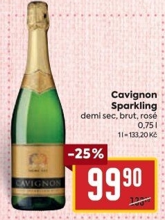 Sekt Demi Sec Cavignon Sparkling