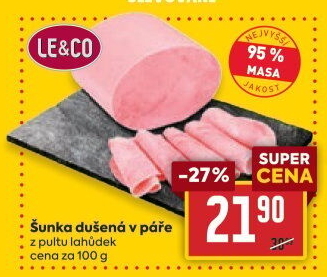Šunka dušená výběrová LE&amp