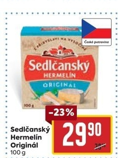 Sýr Hermelín Sedlčanský