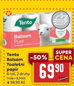 Toaletní papír 3vrstvý Tento