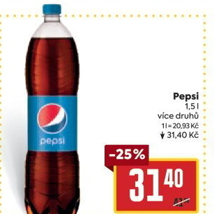 Limonáda Pepsi
