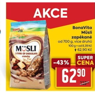 Müsli zapékané Bonavita