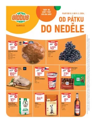 akční leták Globus 7.2.2024-13.2.2024
