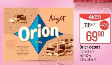 Bonboniéra Nugát Orion