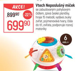 Neposlušný míček Vtech