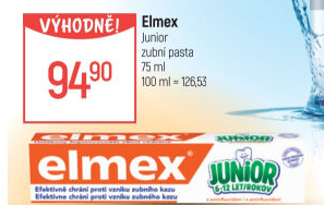 Pasta na zuby Junior Elmex