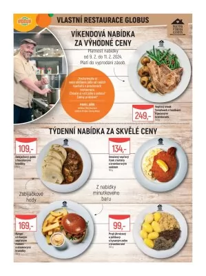 akční leták Globus 7.2.2024-13.2.2024