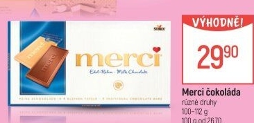 Čokoláda Merci