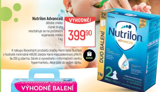 Kojenecká výživa Nutrilon Advanced