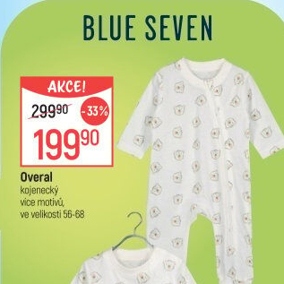 Kojenecký overal blue Blue Seven