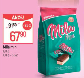 Oplatky mini Mila Sedita