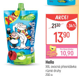 Ovocná kapsička Hello