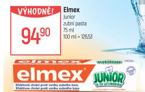 Pasta na zuby Junior Elmex