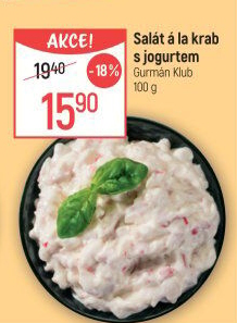 Salát a la krab s jogurtem