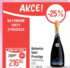 Bohemia Sekt Brut Prestige