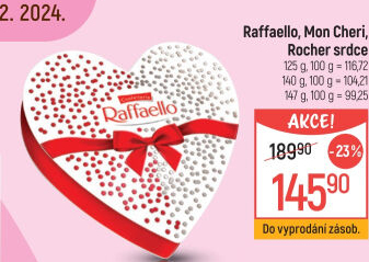 Bonboniéra srdce Raffaello Ferrero