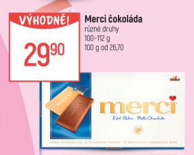 Čokoláda Merci