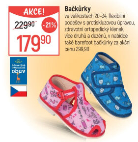 Dětské bačkůrky
