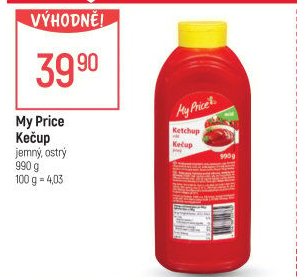Kečup My Price