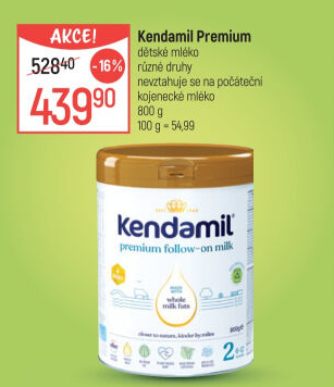 Kojenecká výživa Premium HMO+ Kendamil