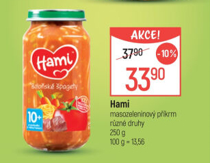 Příkrm masozeleninový Hami