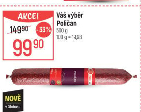 Salám Poličan Váš Výběr