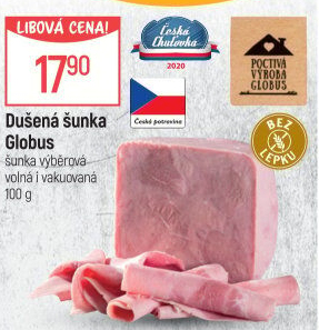 Šunka dušená výběrová Globus