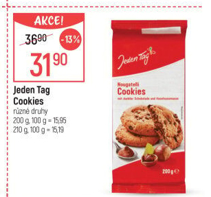Sušenky Cookies Jeden Tag