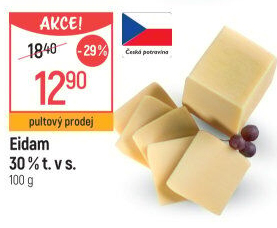 Sýr Eidam 30%