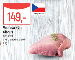 Vepřová kýta bez kosti Globus