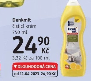 Čistič krémový Denkmit