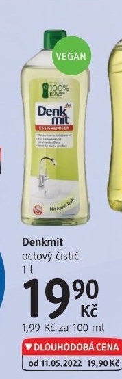 Čistič octový Denkmit