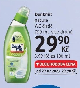 Čistič WC gelový Nature Denkmit