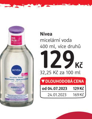 Micelární voda Nivea
