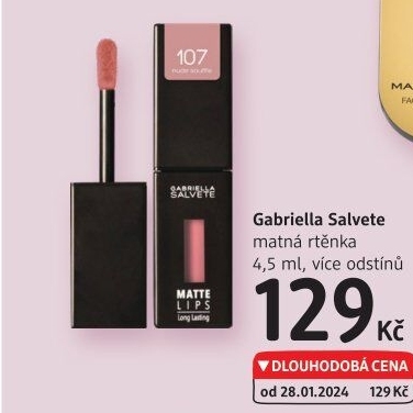 Rtěnka Matte Lips Gabriella Salvete