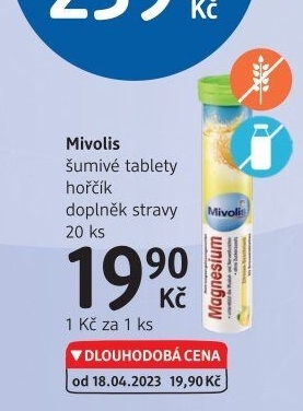 Šumivé tablety Mivolis