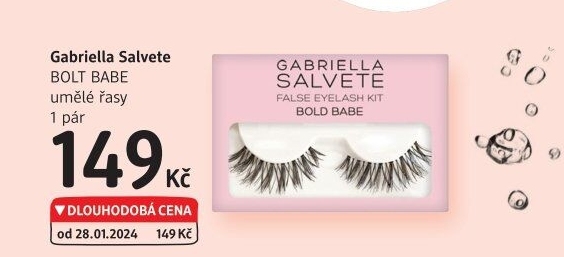 Umělé řasy s lepidlem Gabriella Salvete