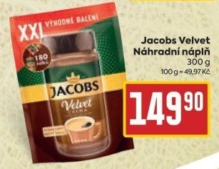 Instantní káva Jacobs Velvet
