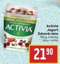 Jogurt Activia Zdravé ráno Danone