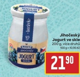 Jogurt ochucený jihočeský tradičníMadeta