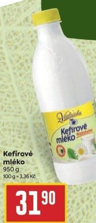 Kefírové mléko neochucené Mlékárna Valašské Meziříčí