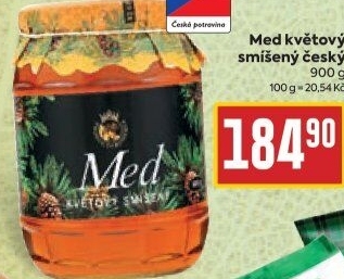 Med český květový smíšený Product Bohemia