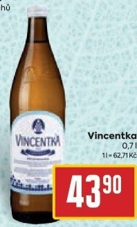 Minerální voda Vincentka