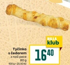 Pečivo tyčinka sýrová