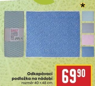 Podložka odkapávací na nádobí